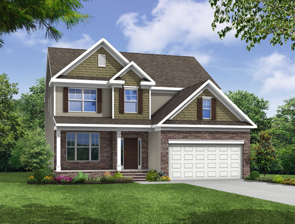 Cypress III Floor Plan Griffin Park Eastwood Homes